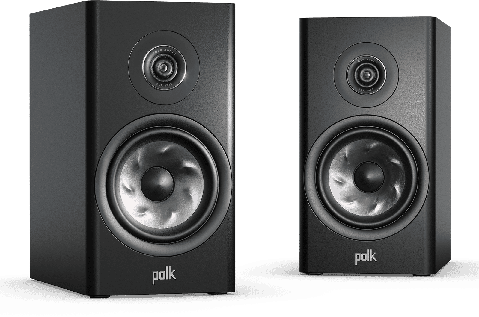 amplitude Slim ras Polk Audio Reserve R200 boekenplank luidspreker paar (zwart)
